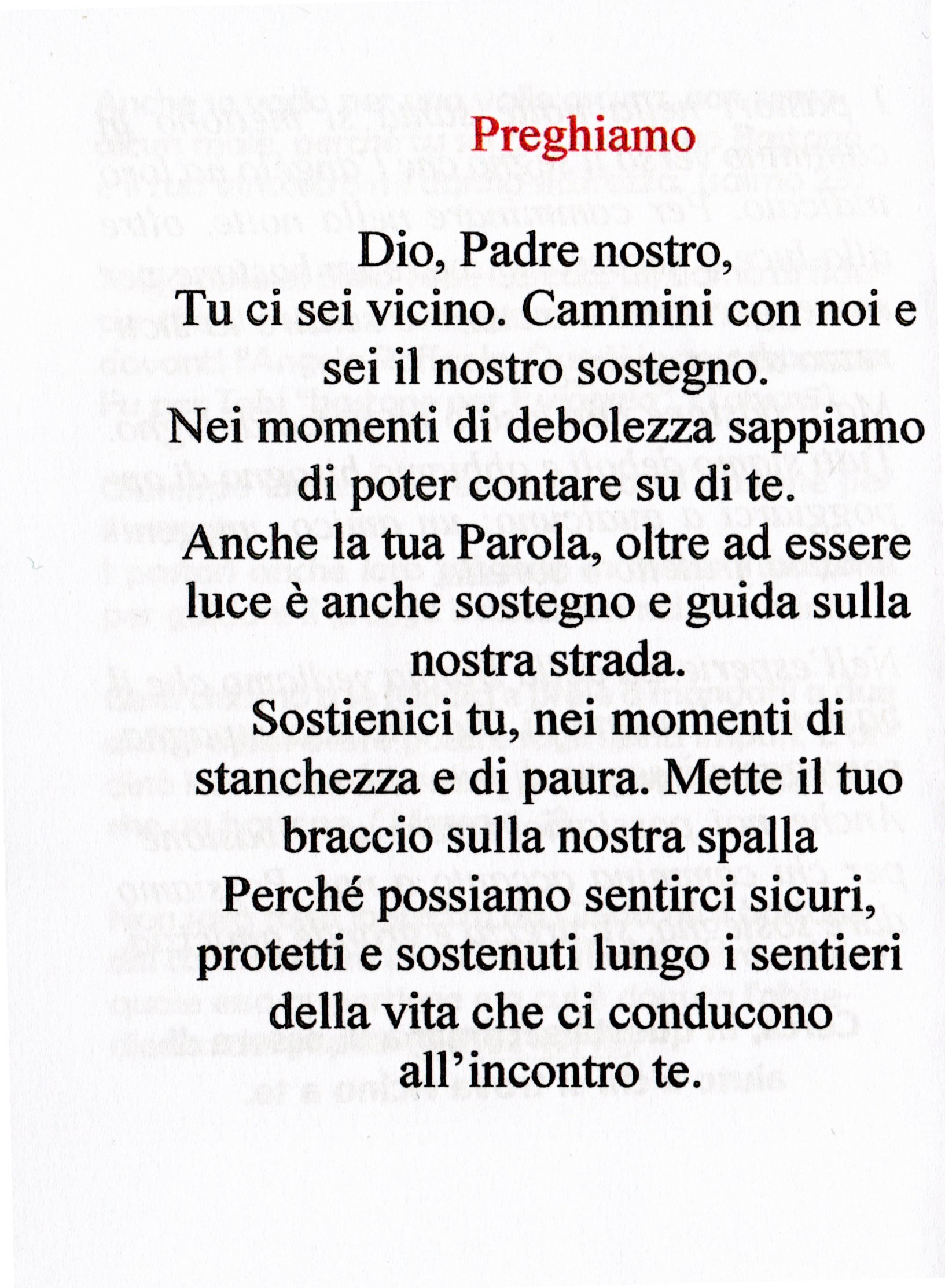 2 di Avvento preghiera