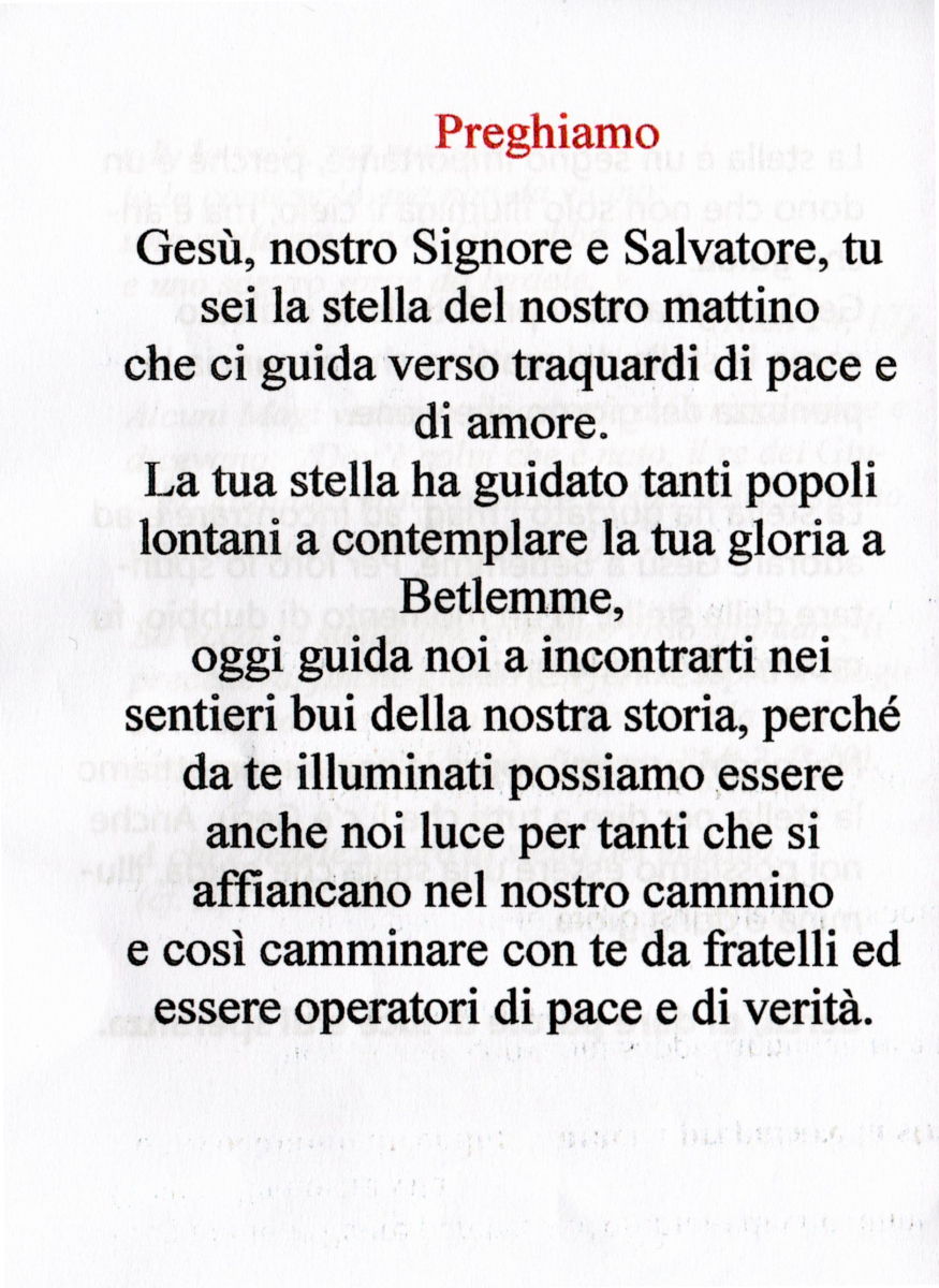 3 di avvento preghiera